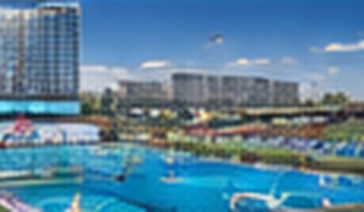Старт, финиш и трасса марафона